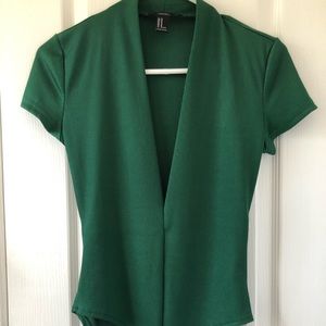 Forever 21 green body suit